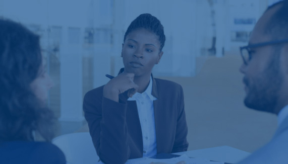 People in a mediation